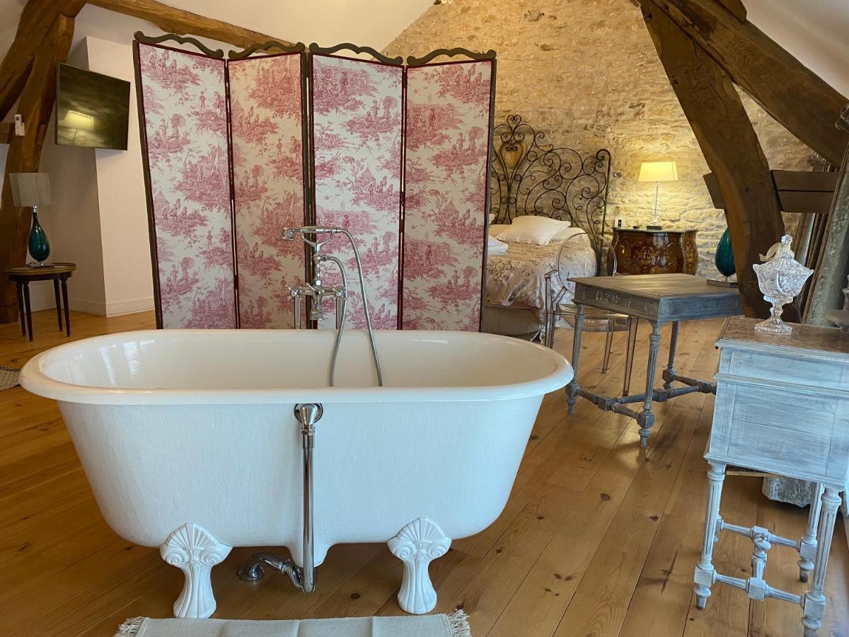 Paradis Fleuri Et Son Bain Nordique Chaussy  Ngoại thất bức ảnh